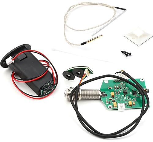 Guitar Pickup Preamp Akustik Gitarre Vorverstärker Tippup Akustikgitarre Pickup Gitarrenteil Piezo Pickups