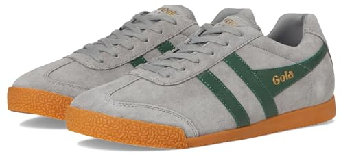Gola Harrier Suede - Herren Sneaker - Cement-Evergreen