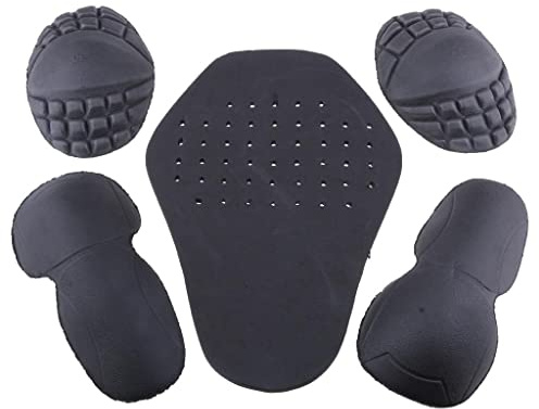 FashionCha Motorbike Protection Pad set Motorrad Protektoren Ellbogen Schulter Rücken EVA Material Stoßabsorbierend Und Widerstandsfähig für Rennfahrer