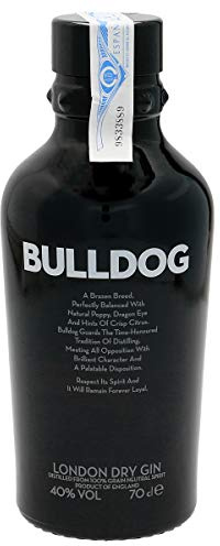 BULL DOG ginebra botella 70 cl