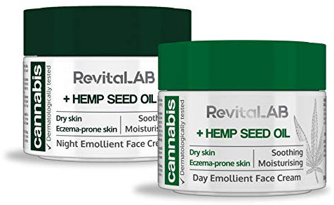 CANNABIS Day Cream + Night Cream with Hempseed Oil (bundle)