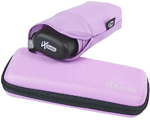iX-brella Super-Mini-Taschenschirm - winziger Regenschirm im Etui