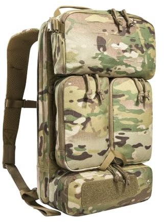 Tasmanian Tiger TT Modular Gunners Pack 14L - Leichter, taktischer Militär-Rucksack anbringbar am Plattenträger, Molle-Kompatibel mit abnehmbaren Pouches und Magazin-Taschen