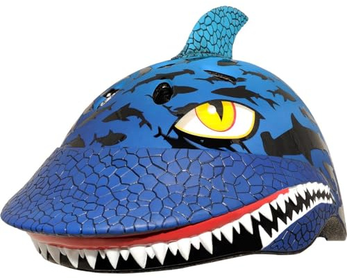 Raskullz Unisex ungdom Raskullz barn/barn (5+ år) - Shark Jawz Unisize 50-54 cm hjälm, Shark Jawz, UK