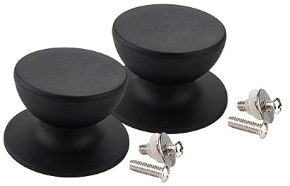 ABOOFAN 2pièces Bouton De Couvercle De Casserole Isolant Ustensile De Cuisine Set Avec Surface Antidérapante Pour Accessoires De Poele à Frire Résistant à Usure