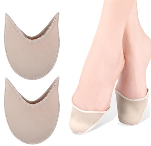 ZXUPOI Ballet Dance Toe Protecteur Semelles Demi-tampons Toe Chaussures Foot Care Protection D’Orteils Pad