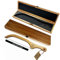 5 star moon Bread Bow Saw for Homemade Bread with Wooden Box- 16 Wooden Bread Bow Bow Saw, Sourdough Bread & Bagel Cutter - Serrated Fiddle Bow Bread Slicer for Easy Cutting, Premium Stainless Steel