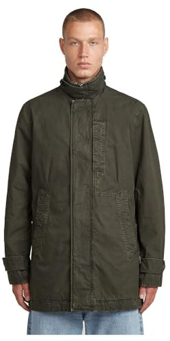 G-STAR Garber 3 in 1 Trench Giacca, Grigio (Asfalt GD D27783-D388-B575), XS Uomo