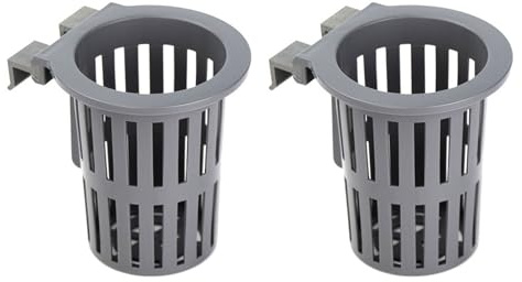 CeaBulo 2PCS Aquariums Plant Holder For Various Fish Tanks Aquariums Hydroponic Planter Basket Pots Fishtanks Habitat Supply