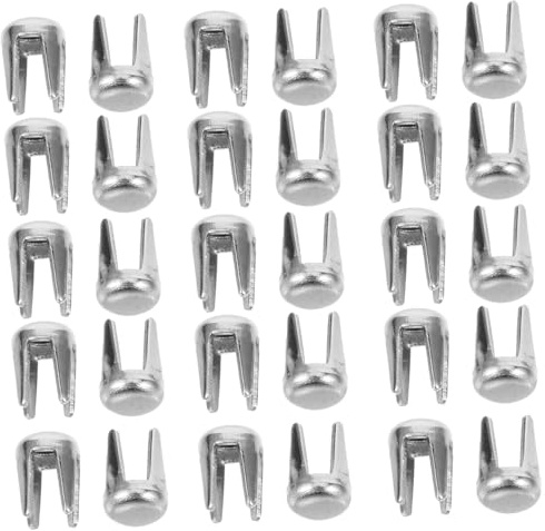 Artibetter Clous à Quatre Griffes En Métal Avec Ornements 5000 Pcs Pour Vêtements, Paquet Et Chaussures, Rivets Décoratifs Résistants, Accessoires Diy Mode, Usage Loisirs Créatifs Et Couture