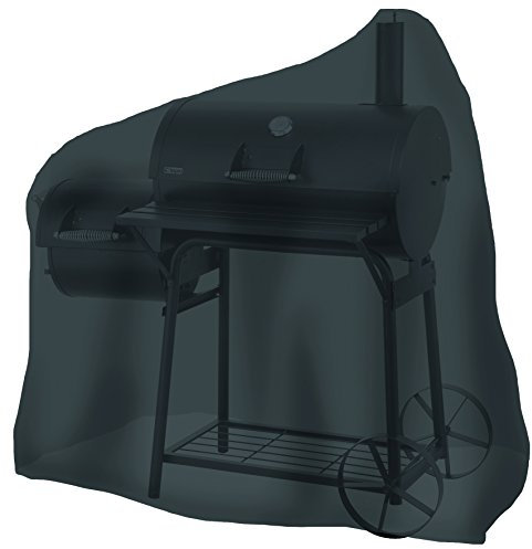 tepro Abdeckhaube Universal für Smoker groß, schwarz (89 x 172,2 x 147,3 cm)