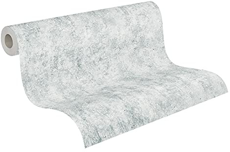 A.S. Création Vliestapete Beton Concrete & More Tapete in Vintage Beton Optik 10,05 m x 0,53 m grau Made in Germany 361551 36155-1