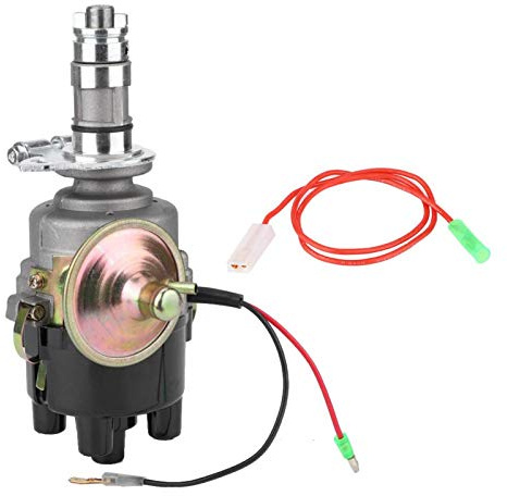 Kuuleyn Distributeur d'allumage, Remplacement de Distributeur électronique Automobile en Alliage d'aluminium pour Lucas 45D 5D