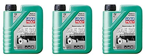 3X Original Liqui Moly 1L Rasenmäher-Öl Mowing Machine Oil SAE 30 1264
