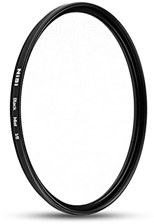 NiSi 82mm Black Mist 1/8 Diffusion Filter für Kamera Objektiv | Promist Effektfilter (1/8 Blenden), Reduziert Kontraste und Streut Sanft die Highlights