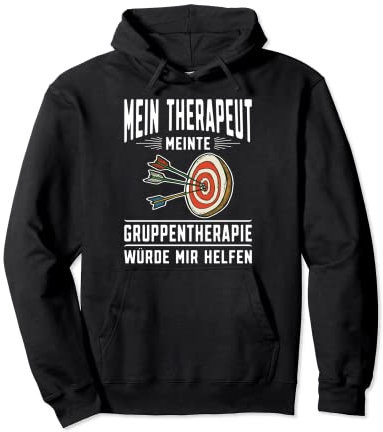 Bogenschütze Bogenschießen Pfeil und Bogen Bogensport Pullover Hoodie
