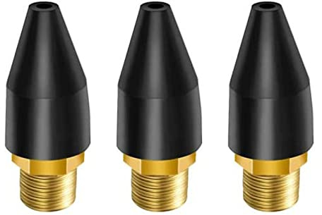 3 Stücke Gummi Luftwerkzeug Für Luftdüse Spitze, Blaspistole Gummi Spitze Für Luft Werkzeug, Teile Luftdüse Für Air Blaspistolen Werkzeug Für Air Tool Teile & Zubehör Air Blow Guns Werkzeug Schwarz