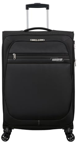 American Tourister Trolley Deep Dive Spinner EXP TSA Black/Grey schwarz 67cm