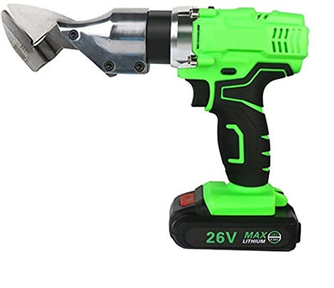 Tondeuses à moutons, Portable sans fil Rechargeable électrique ciseaux tôle cisaillement ciseaux outil électrique 26V 6000mAh, Tondeuses professionnelles(200 * 73)