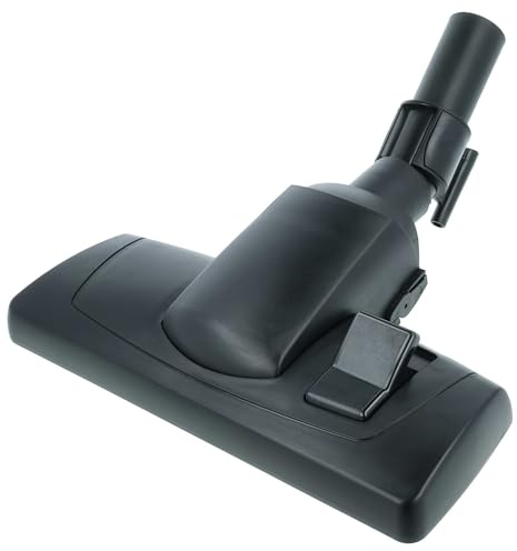 vhbw Golvmunstycke för mattor kompatibel med Nilfisk VP300 Basic, VP600 Basic, VP300 eco, VP300 HEPA dammsugare med 32 mm rund anslutning