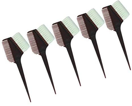 FRCOLOR 5piezas Kit Para Teñir El Cabello Cuenco Peine De Peluquería y Cepillo Para Tinte Para Salones De y Doméstico