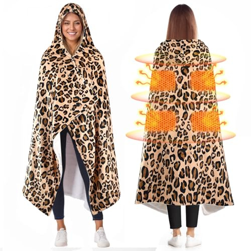 CZZDERAM to My Aunt Work Besties Mimi Nana Besties Sister Women Blanket Group, Leopard, 50x60