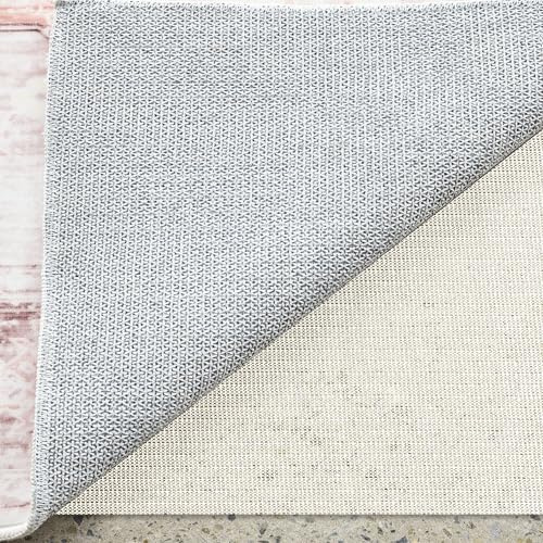 Rete Antiscivolo per Tappeti 130 x 230 cm Antiscivolo Sottotappeto Resistente per Tappetini Moquette, Cassetti Divano, bianco