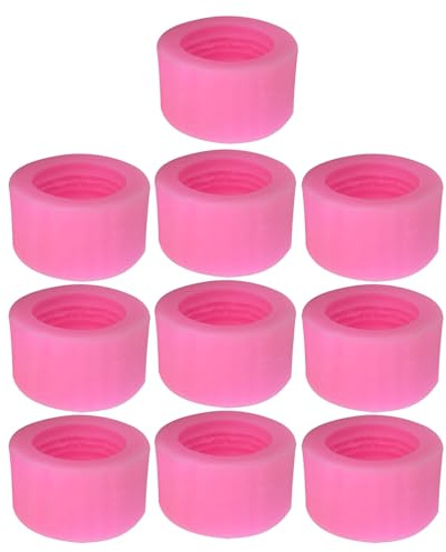 BESPORTBLE Stampo in Silicone Alimentare per Macaron 3D Set da 10 Pezzi per Dolci in Pasta di Zucchero Cupcake e Biscotti Utensili per Decorazioni Fai da Te Resistente e Flessibile