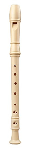 Kunststoff-Blockflöte, Sopranflöte, Musikinstrument für Kinder und Erwachsene, Geschenke, 8 Löcher