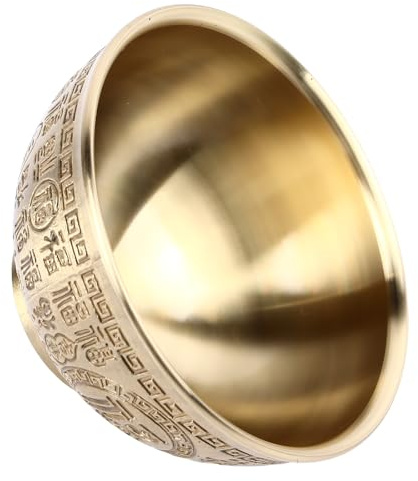 Taidda Ciotola Decorativa in Rame con Offerta Buddista per Bruciare la Devozione Dell'incenso, Coppa da Altare Versatile per la spiritualità e il Relax, Dimensioni 3,3, Regalo Rituale del Tempio