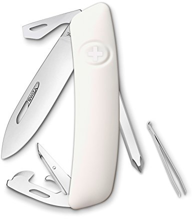 SWIZA Erwachsene Taschenmesser D04, Weiß, One Size, 6904039
