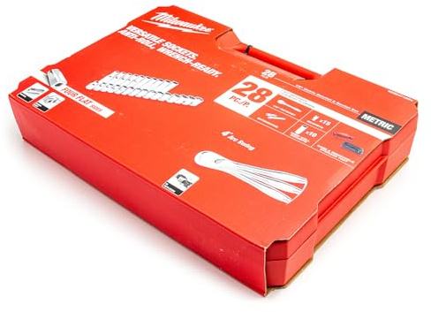 Juego 32 piezas, carraca y vasos de 1/2 Metrica