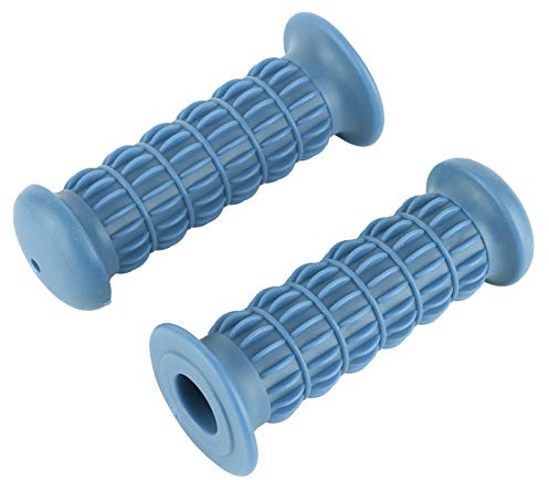 Motorrad-Handgriff Universal-Gummi-Handgriff Motorrad-Lenker Motorradgriff 25-28 mm(Blau)
