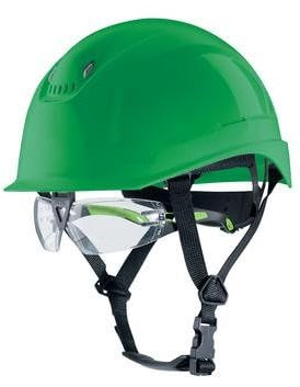 Uvex Schutzhelm pheos S-KR IES 9772441 grün mit Lüftungen 1 Stück