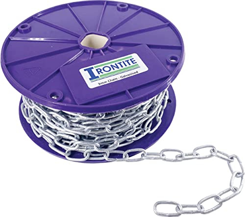 IRONTITE® 3 mm verzinkte Sicherheitskette (5 Meter)