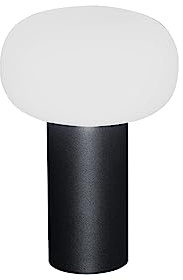 Konstsmide Akku-Tischleuchte Antibes schwarz | Indoor/Outdoor | 7826-752