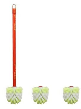 5 Stück Klobürste Gold, Toilettenbürste Gold Mit 5 Edelstahl Goldenem Griff und 15 Weißen Ersatzbürste, WC Bürste Geeignet für Badezimmer WC oder Badewanne