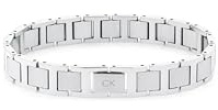 Calvin Klein Bracelet à Maillons pour Homme Collection ENHANCE en Acier Inoxidable - 35100008