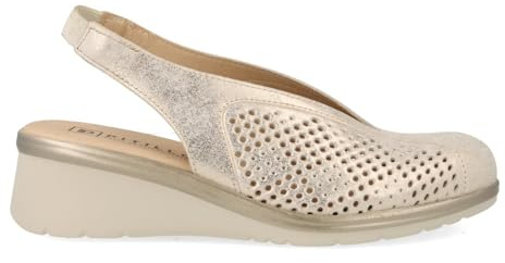 PITILLOS 5743 Oro Zapato Abierto - 40