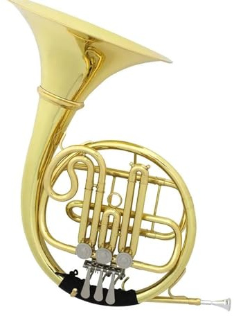 waldhorn instrument Waldhorn In Musikinstrument Messing Material Oberfläche Vergoldet
