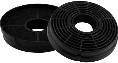 2PCS Carbon Filter for Cooker Hoods, Cooker Hood Filter, Recirculating Carbon Charcoal Filters Compatible with Respekta Lamona HJA2480 HJA2908 LAM2401, Extractor Vent Fan Replacement