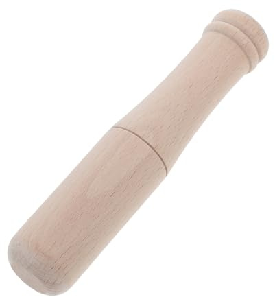 Veemoon Marteau de Menuiserie Massif Rond Hêtre Outil Multifonction pour Sculpture et Installation Manche Ergonomique Force de Frappe Renforcée