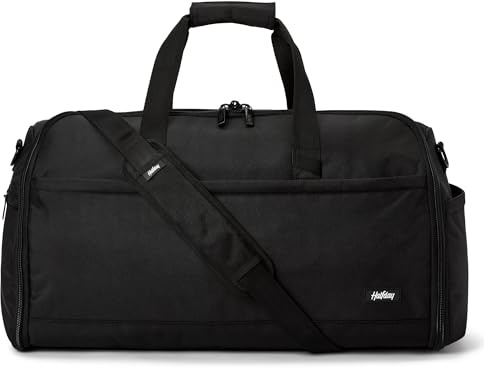 Halfday Convertible 2-in-1 Premium Garment Duffel 45L Weekender, Jet