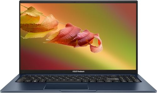 ASUS Vivobook portatile, laptop FHD IPS da 15, processore Intel 12a generazione i5 fino a 4,39 GHz, RAM DDR4 da 12 GB, SSD da 256 GB, HDMI, WiFi di sesta generazione ultraveloce, sistema operativo