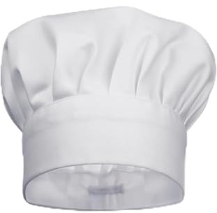 Yeenano Toque Cuisinier Enfant Pizzaiolo Cadeau pour Cuisinier Chapeaux De Cuisine Réglable Toques De Cuisiniers pour Hommes Et Femmes Boulanger Maison Hôtel,Restaurant Chapeau De Cuisiniers