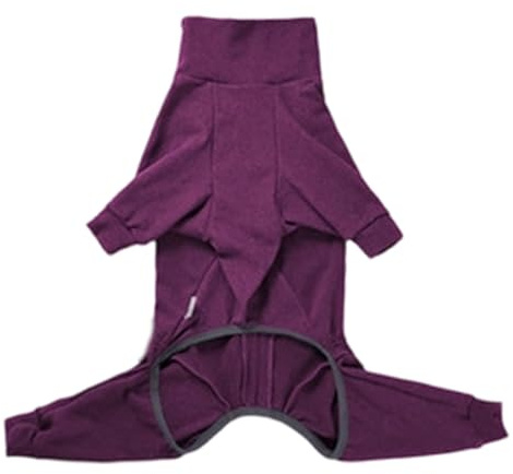 Winterbekleidung Für Große Hunde- Warme Hundebekleidung, Warmer Winter Overall, Gepolsterte Fleece Gekämmter Baumwolle, Fleece Kostüme Für Mittlere Und Große Hunde (Wine, XXXL)