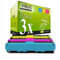 3X MWT kompatibel Toner für HP Color Laserjet CM1312NFI CP1217 CP1514 CP1214 CP1513 CM1312EI CP1216 wie CB541A-43A CB541A-CB543A 125A Color