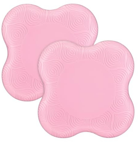Set di 2 Cuscinetti Antiscivolo per Ginocchia da Yoga - Protezione per Ginocchia, Polsi, Caviglie, Mani e Gomiti - per Yoga, Ginnastica, Pilates, Aerobica