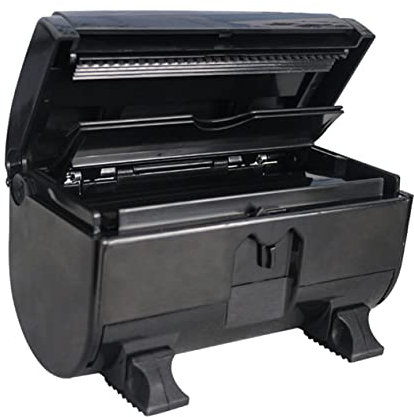 FRCOLOR Automatic Tin Foil Cutting Machine and Storage Box for Hairdressing and Nail Art Supplies Black Salon Foil Dispenser Cutter Convenient Organizer for Professional Use