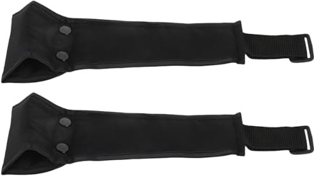 GARVALON 2 Piezas De Cinturón De Seguridad para Cochecito De Bebé Cojín Correa De Seguridad para La Entrepierna Cuerda De para Silla De Bebé Color Negro